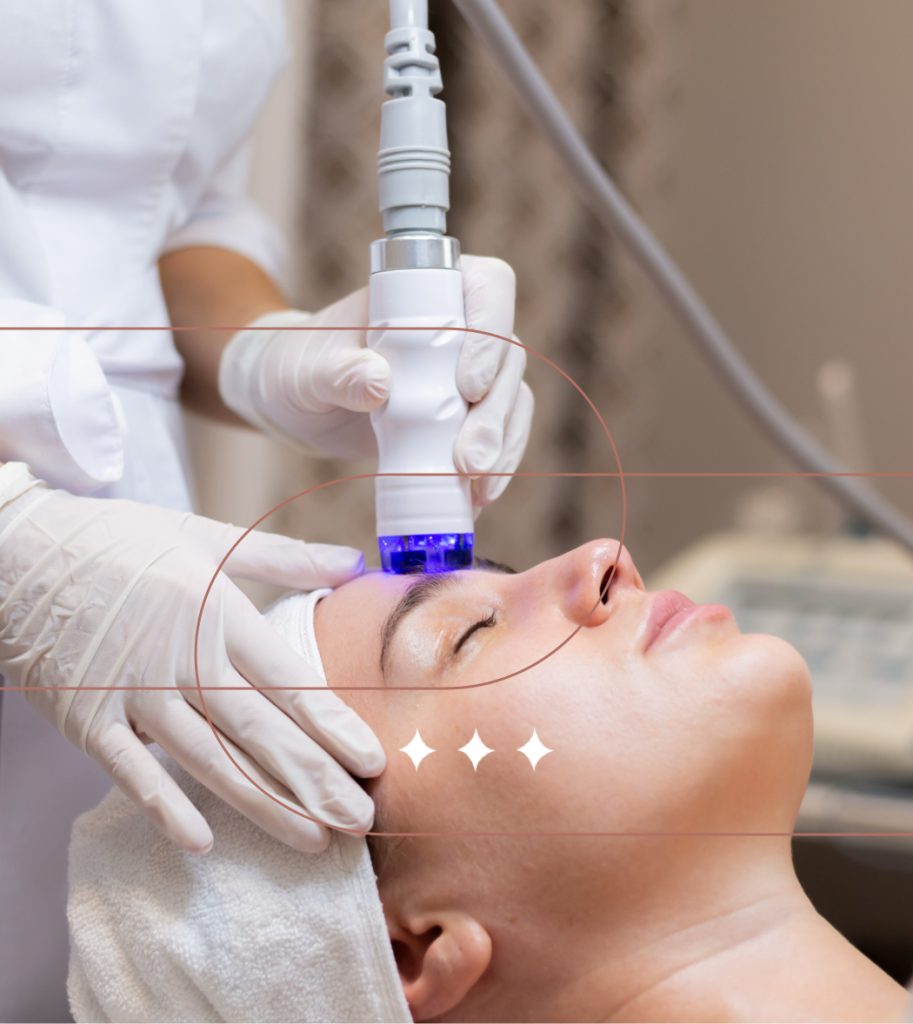 Aan het werk - huidbehandeling